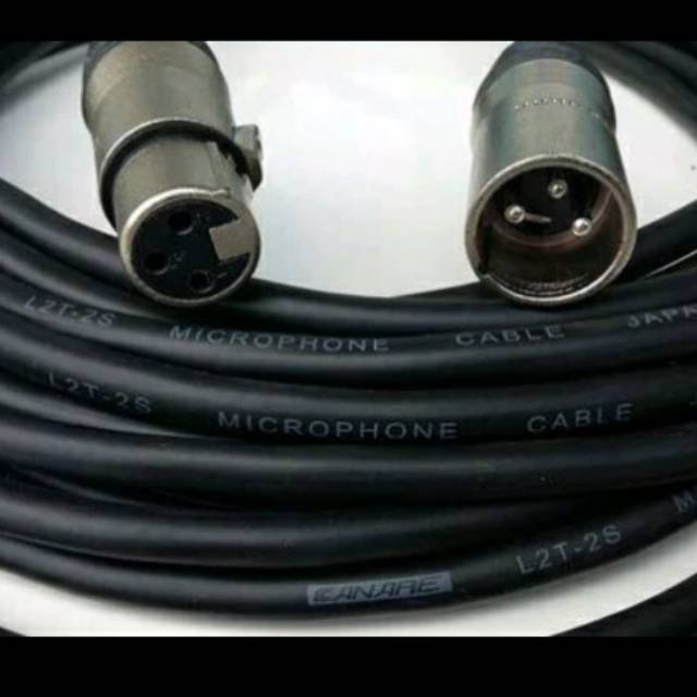 Kabel audio jadi canare japan.canon XLR FEMA ke XLR FEMALE.7meter bagus punyu.