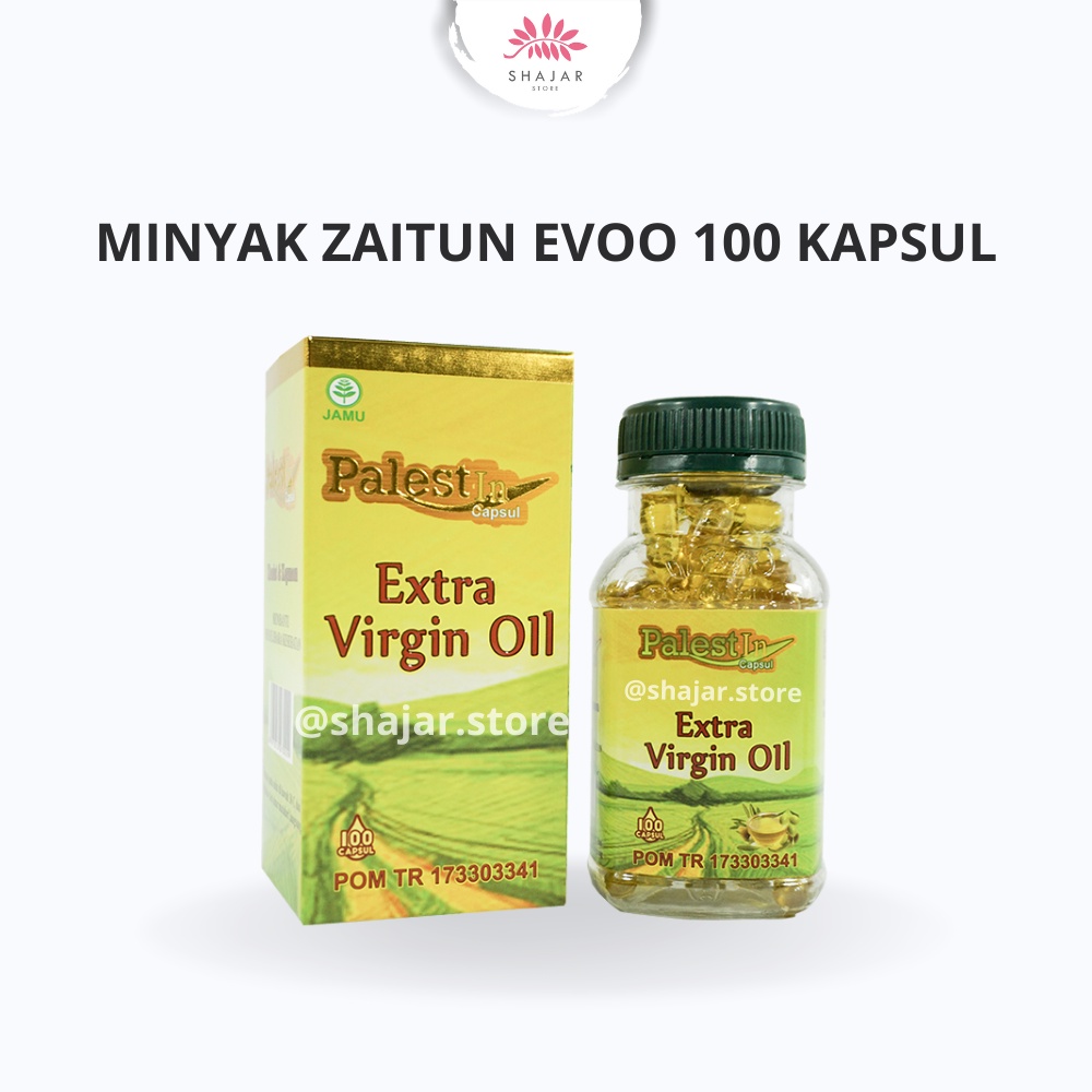 MINYAK ZAITUN 100 KAPSUL / ZAITUN PALESTIN / MINYAK SEHAT CINTA JSR RESEP RAMUAN PREMIUM