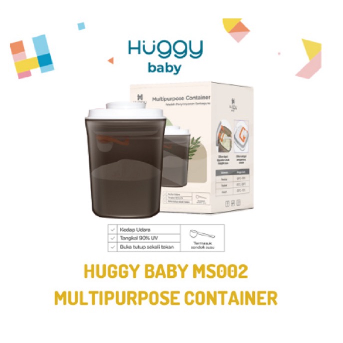 Huggy Baby MS002 Multipurpose Container 700ml Kotak Wadah Makanan Serbaguna - B1010041