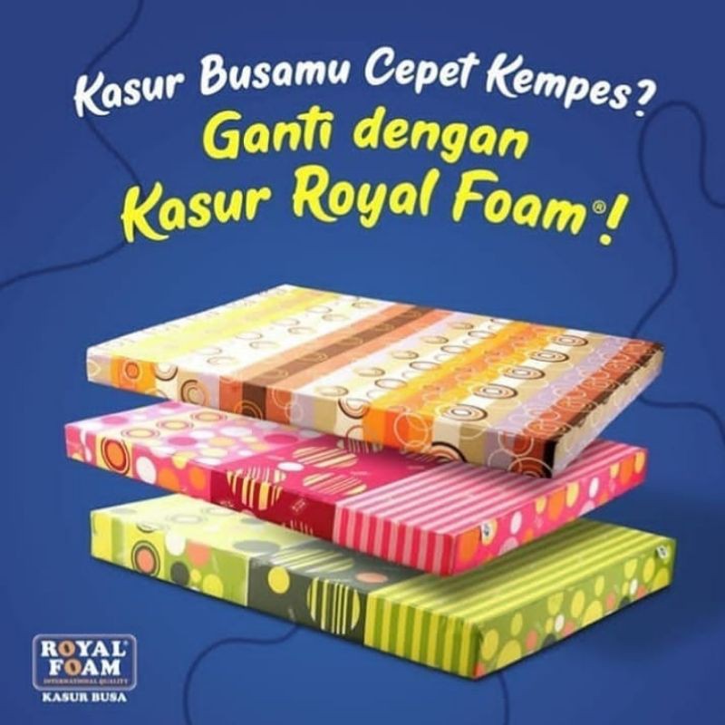 ROYAL FOAM 160X200X20