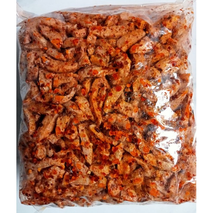 

Keripik Basreng Pedas extra daun jeruk 1 kg
