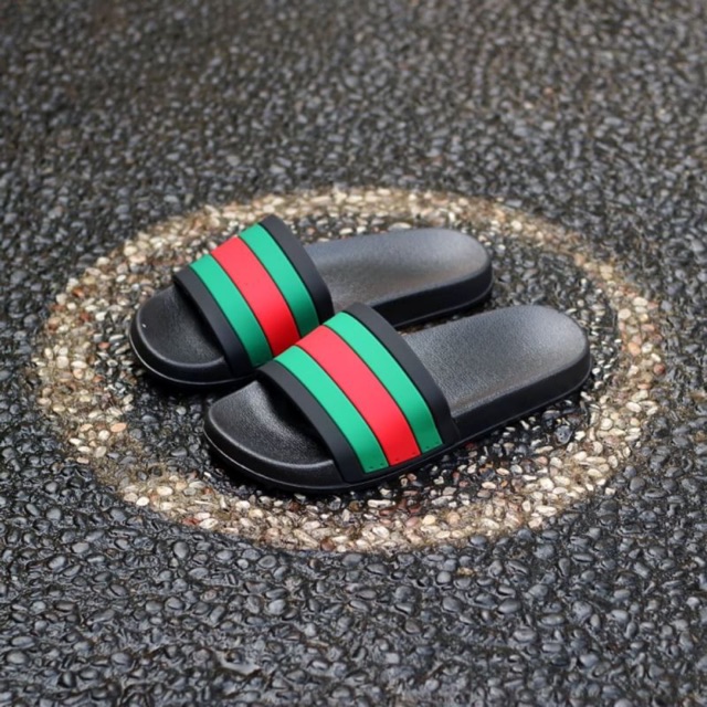  Sandal  Gucci  Slide slop sendal gucci  slip on Shopee  