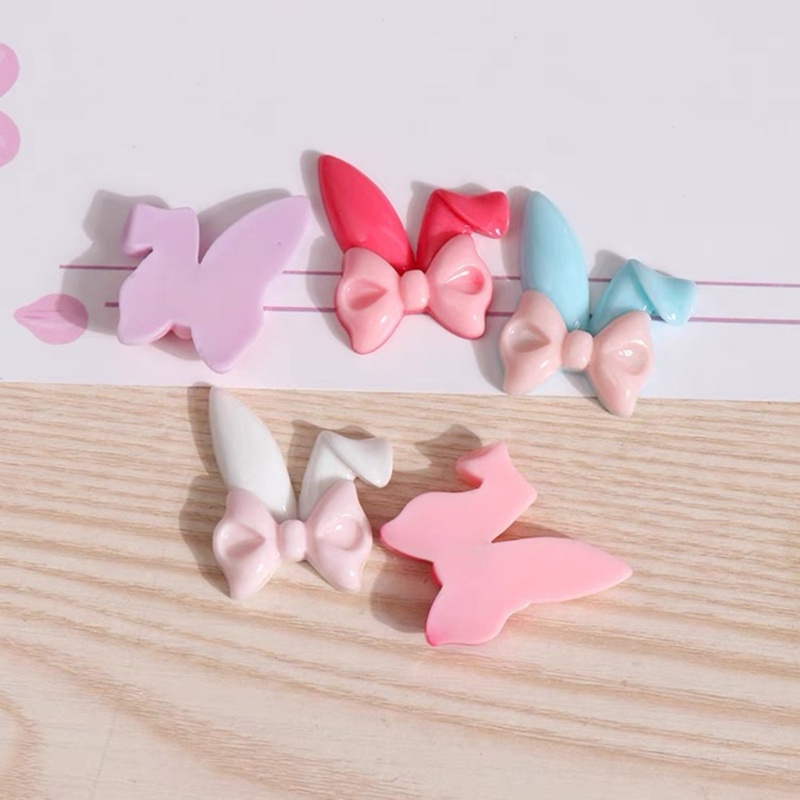 Siy Cetakan Resin Bentuk Pita Bahan Silikon Untuk Membuat Perhiasan DIY