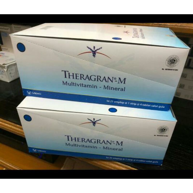 theragran m 1 box 25 strip multivitamin