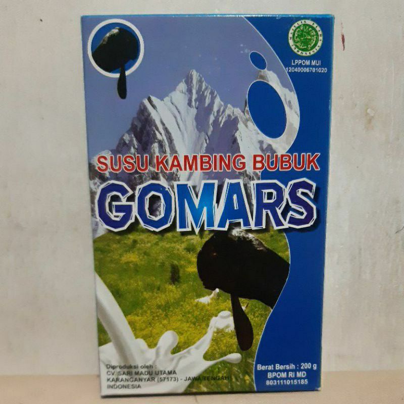 

Promo Susu Bubuk Kambing GOMARS