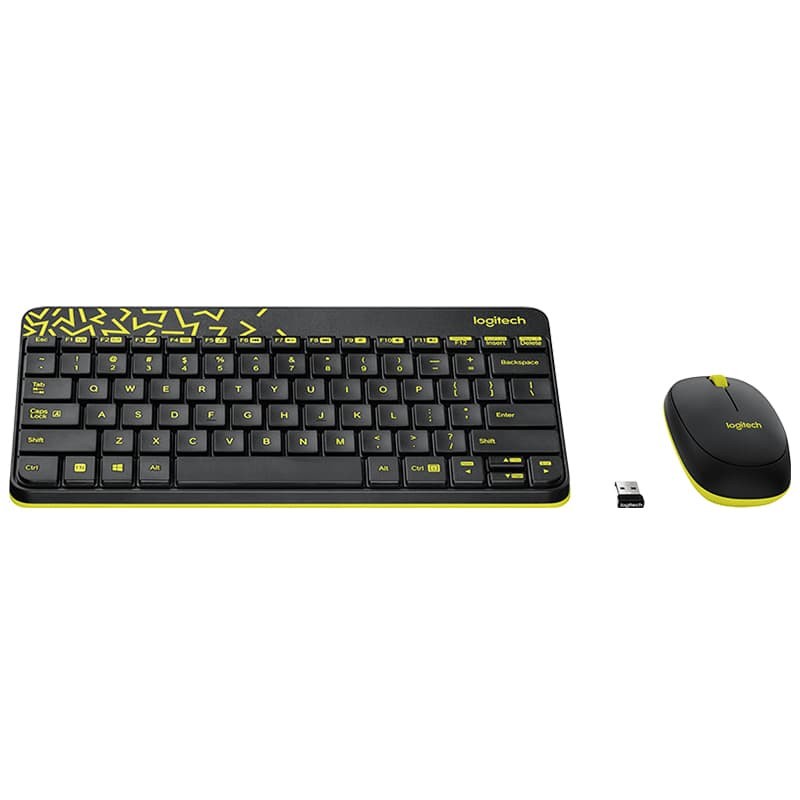 LOGITECH WIRELESS COMBO MK240 KEYBOARD MOUSE 100% Original - MK-240