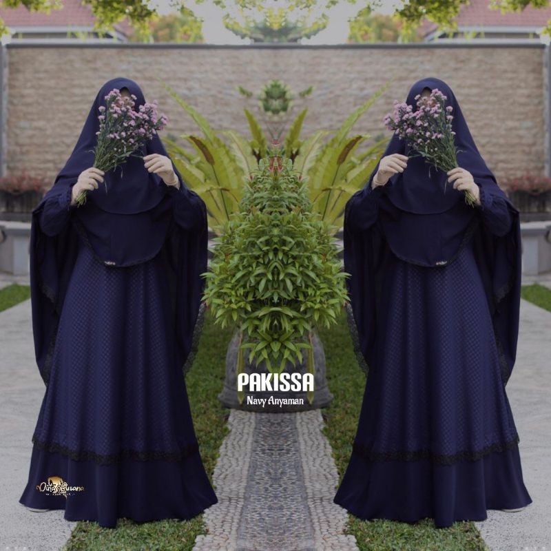 Set syar'i Pakissa "Anyaman" by. Duta Busana