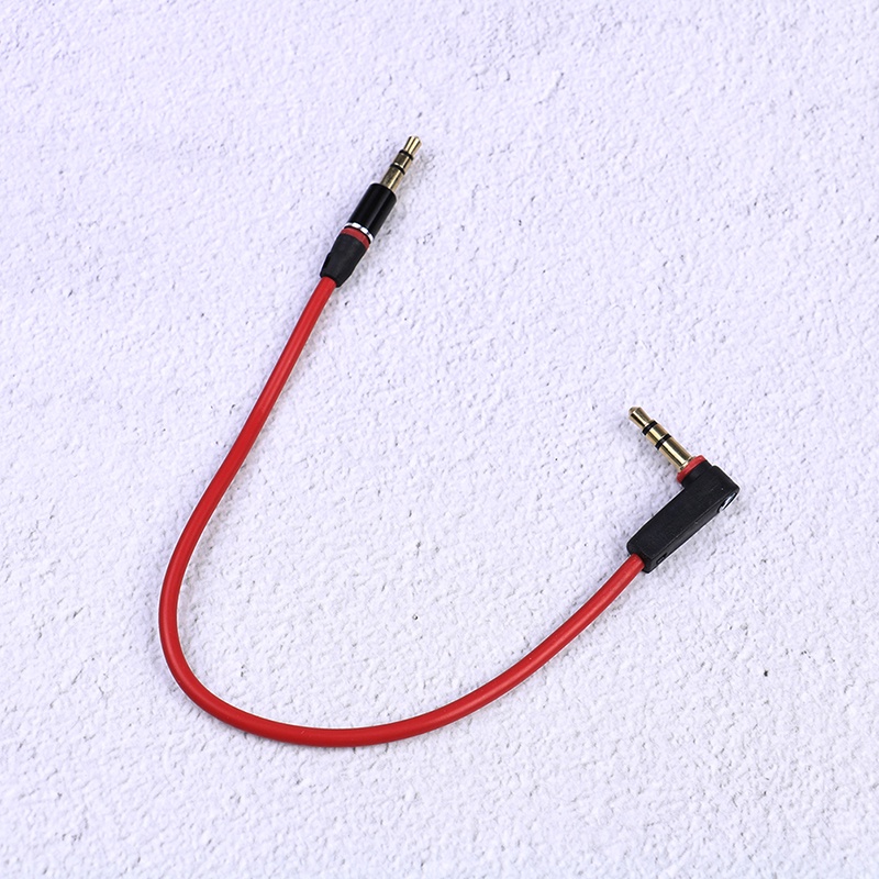 (LUCKID) Kabel Jack Audio 3.5mm Male Ke Male Stereo Panjang 20cm