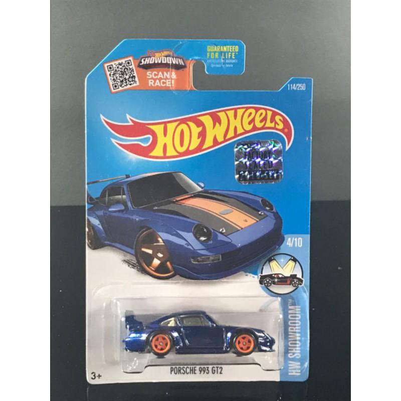 Hot Wheels Porsche 993 GT2 Super Treasure Hunt THS STH FS 2016 FACTORY SEALED RUBBER BAN KARET