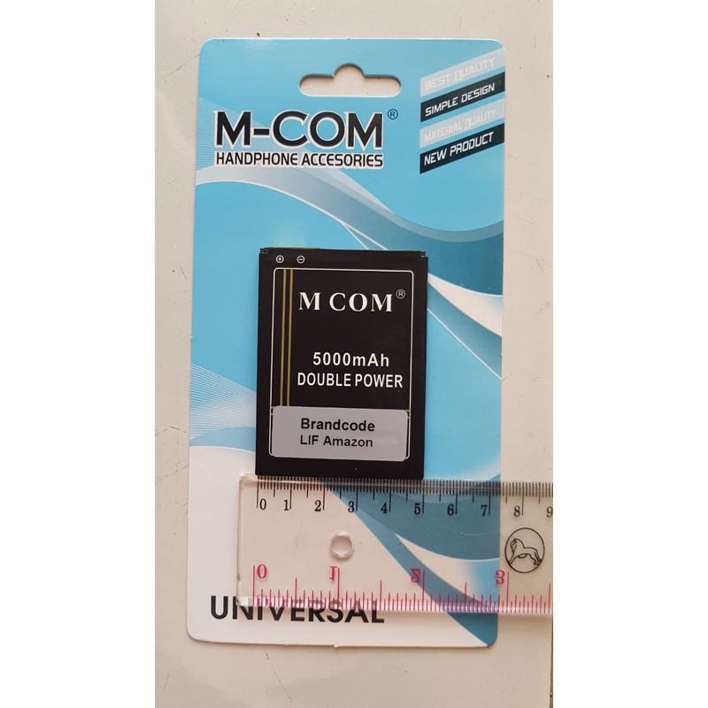 Mcom Battery Batre Baterai Double Power Mcom Brancode Brand Code Brandcode L1F Amazon