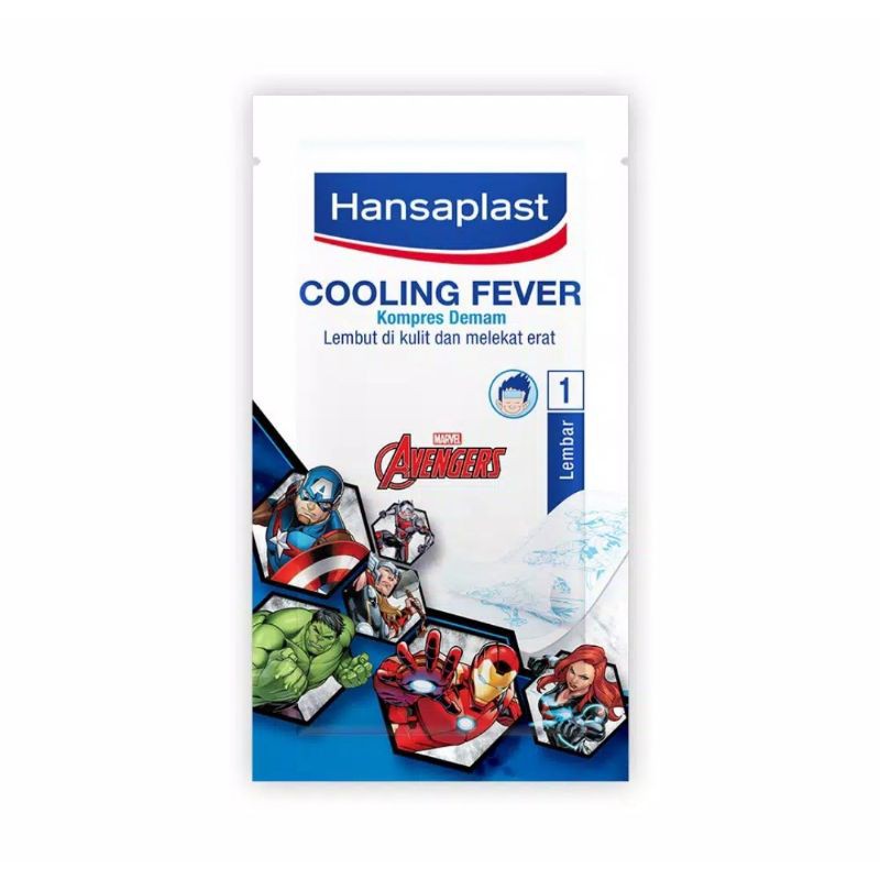 Hansaplast Cooling Fever Kompres Demam Avengers - EXP 2024