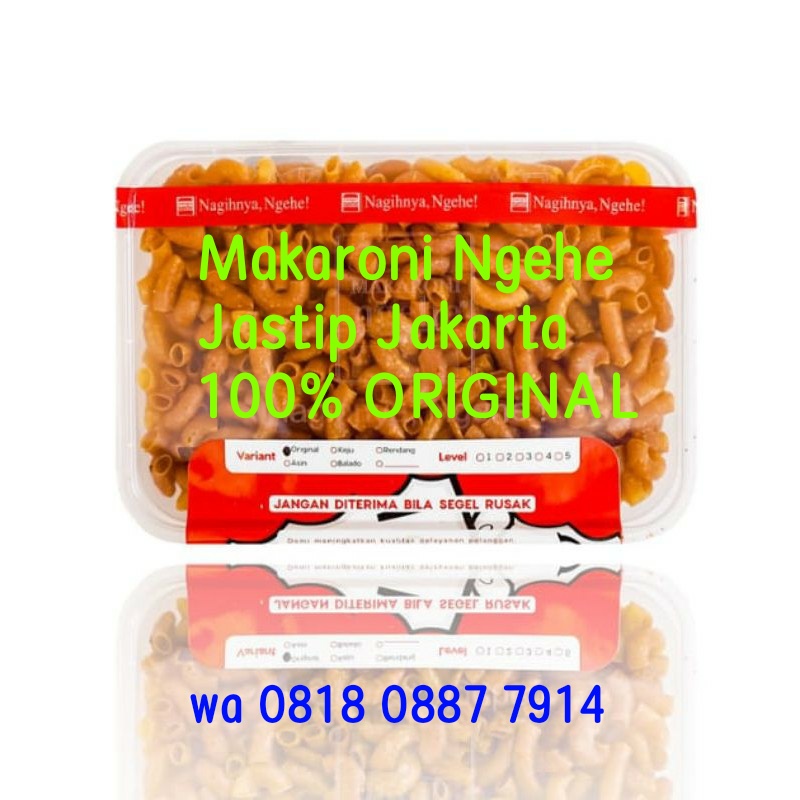 

MAHE Makaroni Ngehe 100% ORI (free bubble wrap)