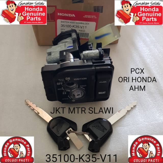 35100-K35-V11 Kunci kontak assy switch assy new pcx ori Honda