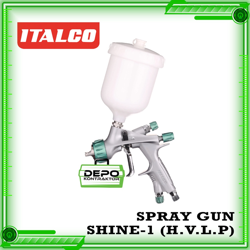 Italco Shine 1 HVLP Nozzel 1.3MM Pneumatic Professional ITALCO SHINE-1 ORIGINAL