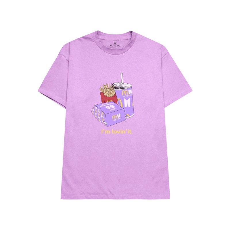 99Cotton BTS Meal MCD - Lilac T-Shirt
