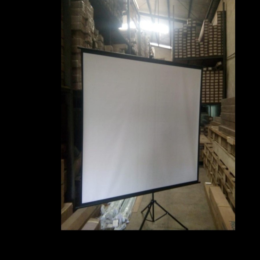 screen proyektor 70 inch tanpa casing