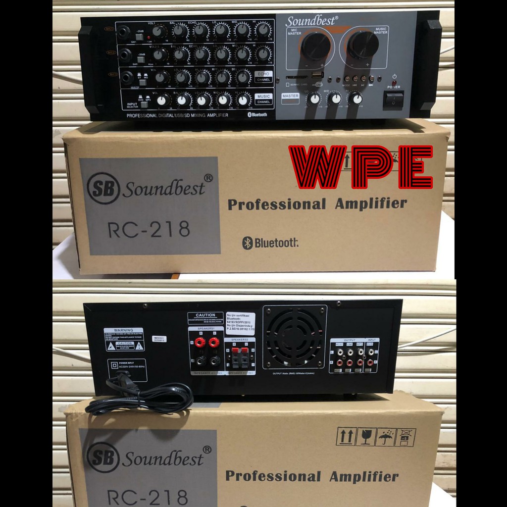 Amplifier SOUNDBEST RC 218