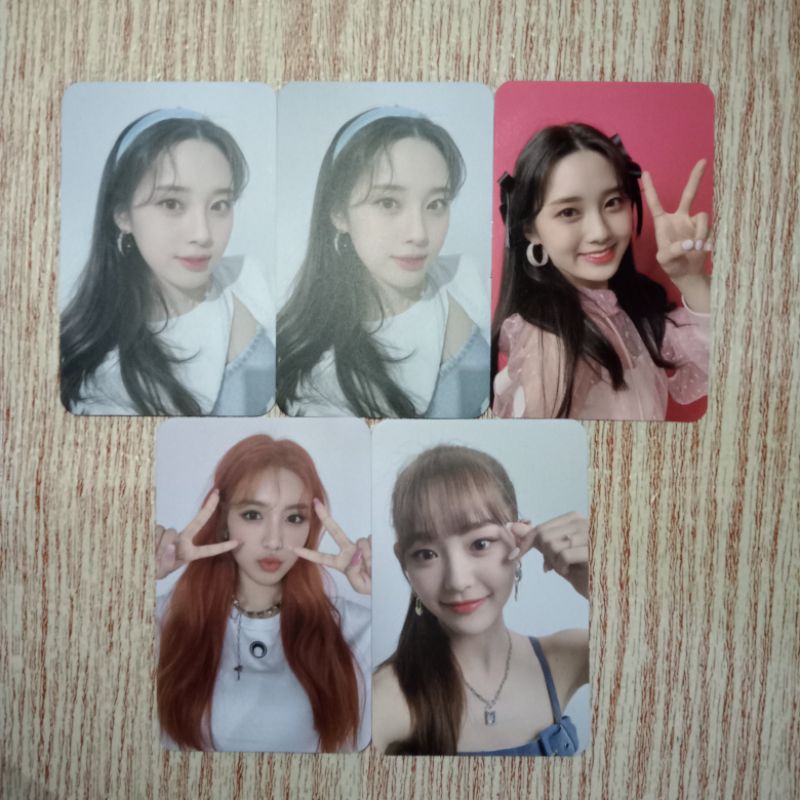 [WTS] LIGHTSUM 1ST single album Vanilla - photocard sticker nayoung hina chowon yujeong