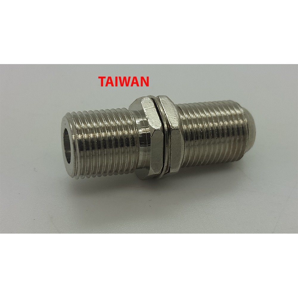 Made TAIWAN F Connector Coupler