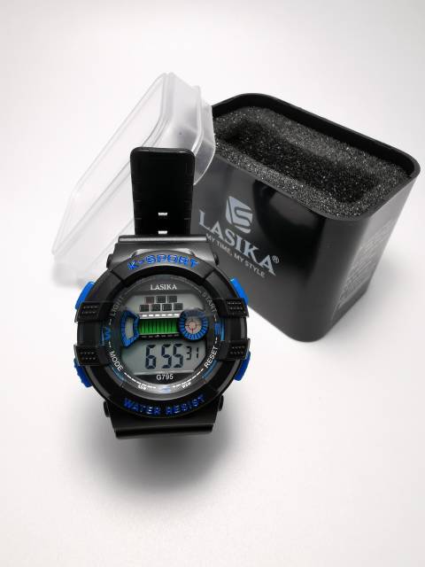 Jam tangan digital Anak Anak Remaja water Resist Lasika 795