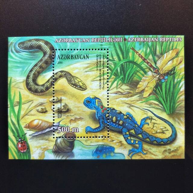 

1 Set Perangko Reptil Azerbaijan - 2000 - Prangko Koleksi