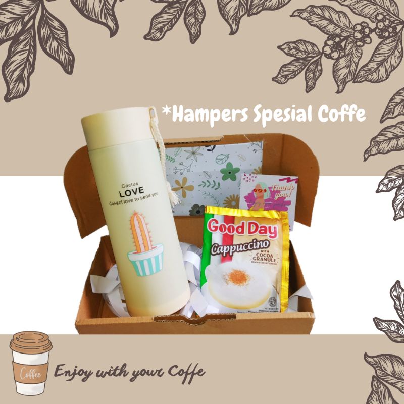 

Hampers Spesial Coffe / Kado murah / Hampers kekinian