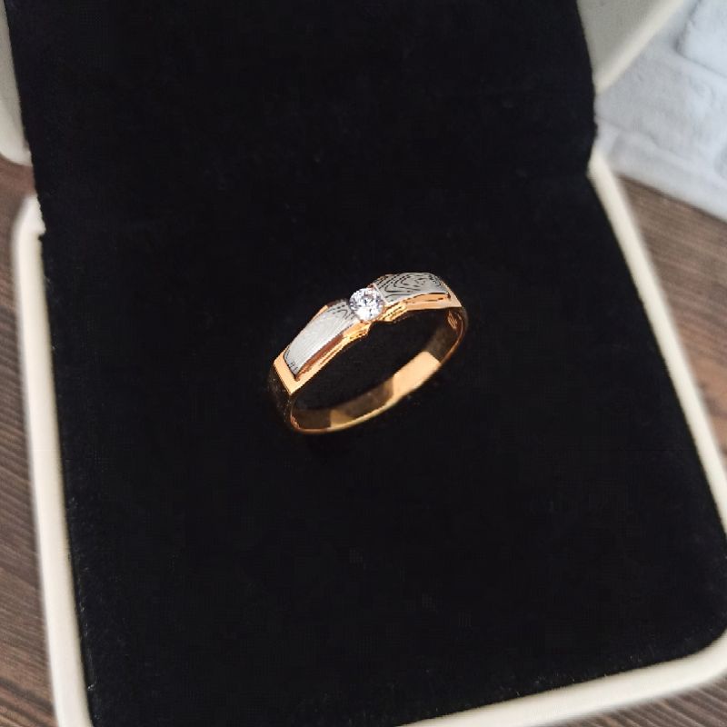 Cincin Polos 2 Warna