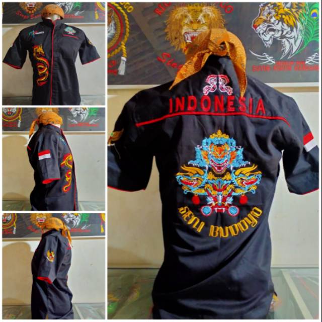 baju bordir barongan devil / baju budaya / baju devil / baju barongan / baju budaya / baju jaranan /
