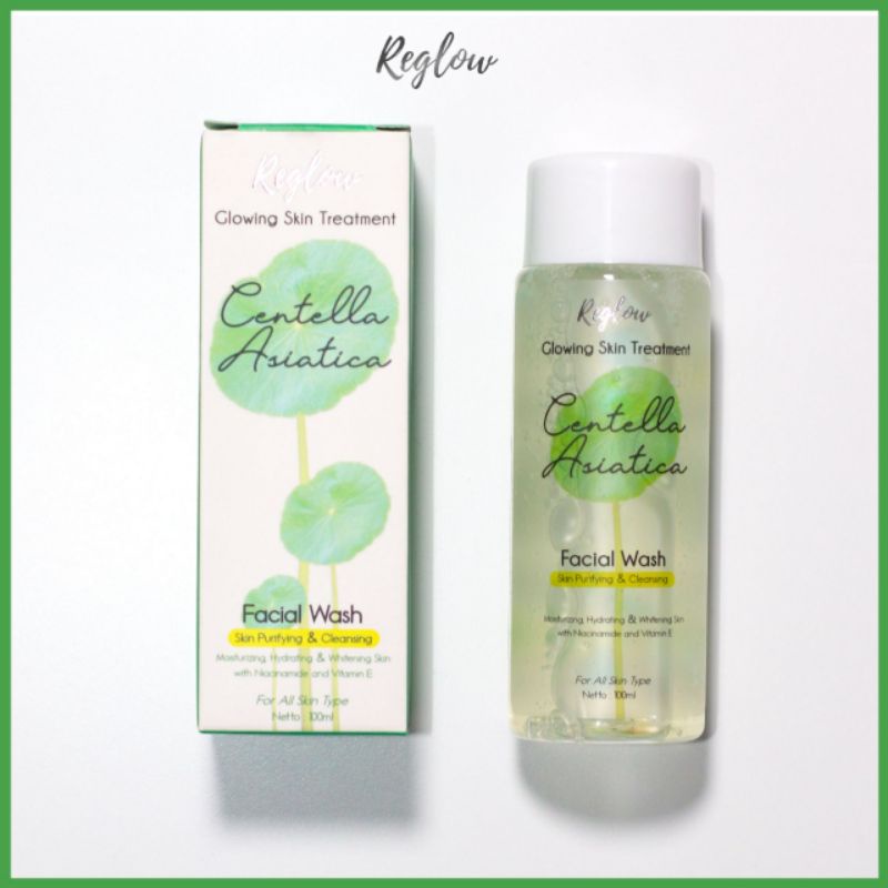 Reglow Facial Wash Sabun Gel Cuci Muka 100 ml