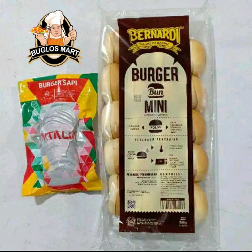 

Paket Roti Burger Mini Bernardi 20s