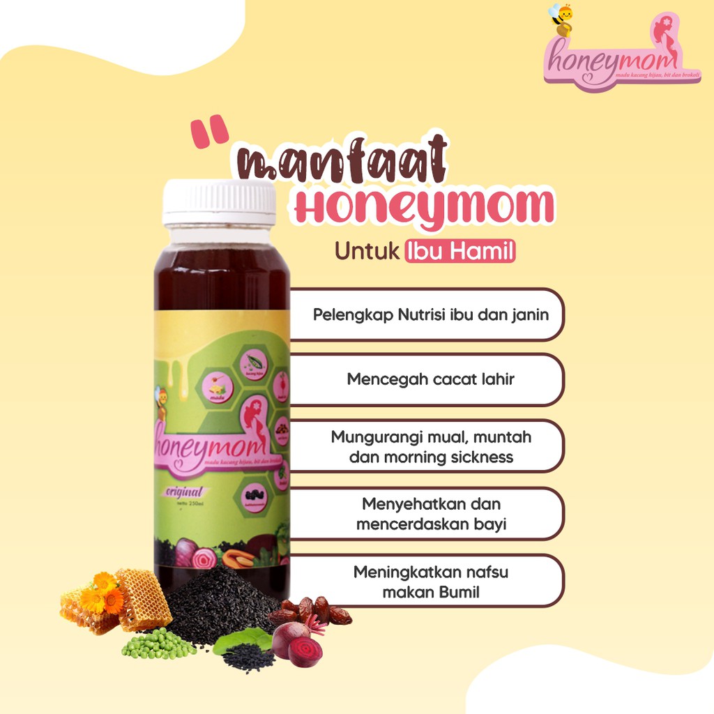 Madu Ibu Hamil Nutrisi Ibu Hamil Madu Honeymom Hamil Strawberry Indonesia