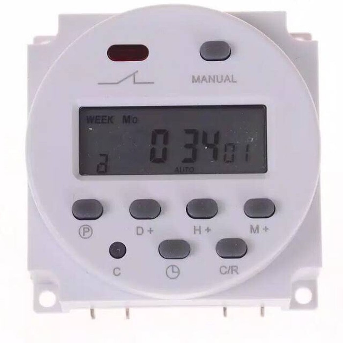 Timer Digital DC 12 Volt 16 Ampere 16A 12V Timer Walet