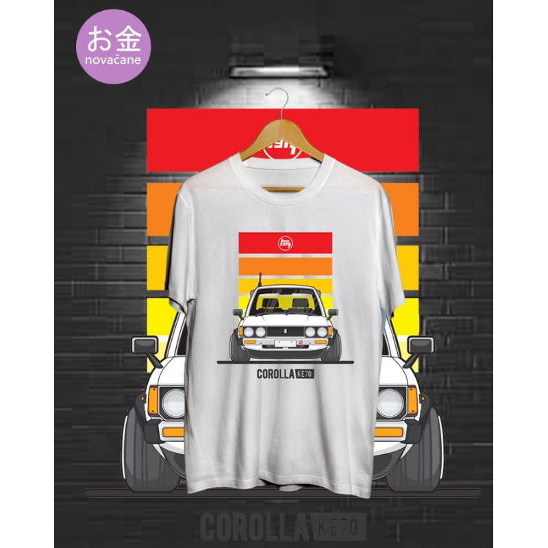 KAOS RETRO COROLLA KE70 Edition Okane Novacane