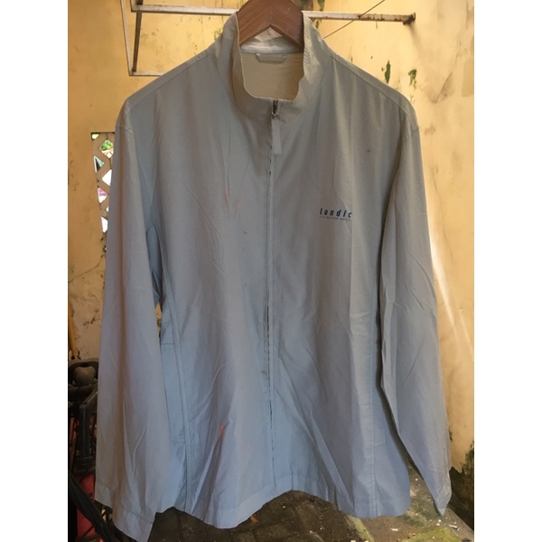 jaket casual tipis - LONDIC - abu2 terang