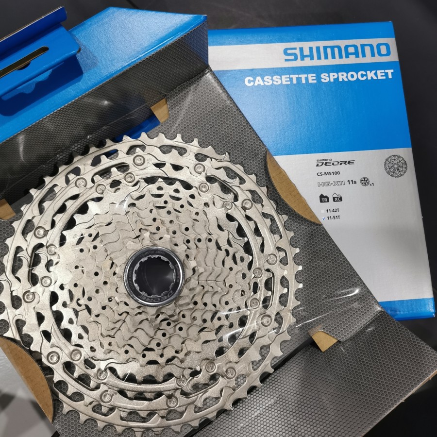 SHIMANO SPROCKET 11 SPEED DEORE M5100 11-51T / 11-42T
