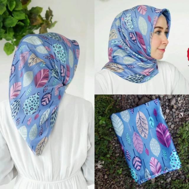 Hijab Segi Empat Maxmara Dauny / Hijab Square Motif Dauny