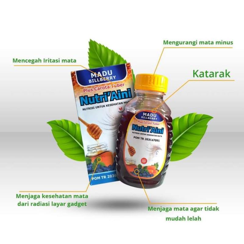 Vitamin mata kesehatan mata obat mata madu sehat mata madu bilberry