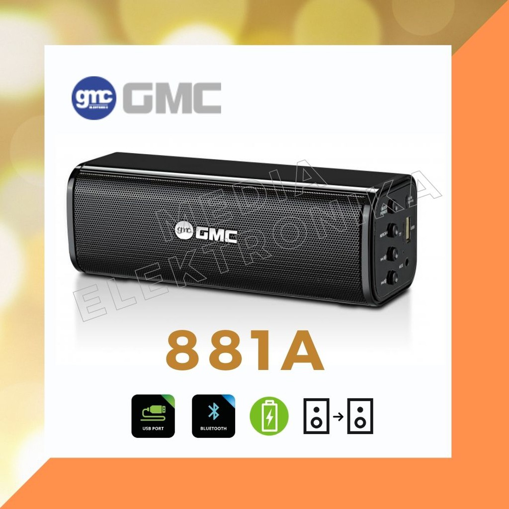 Speaker bluetooth Gmc 881A