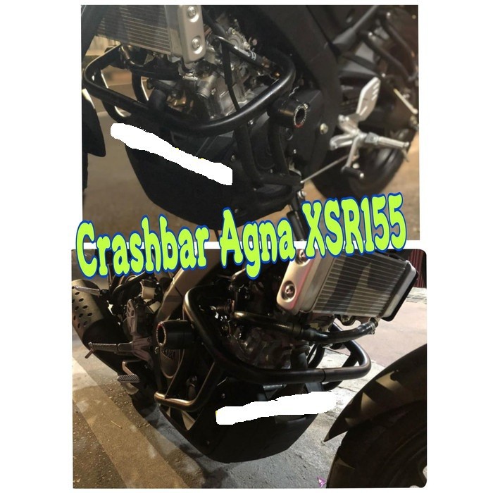 Crashbar agna yamaha xsr 155 frame slider body cover crash bar xsr155