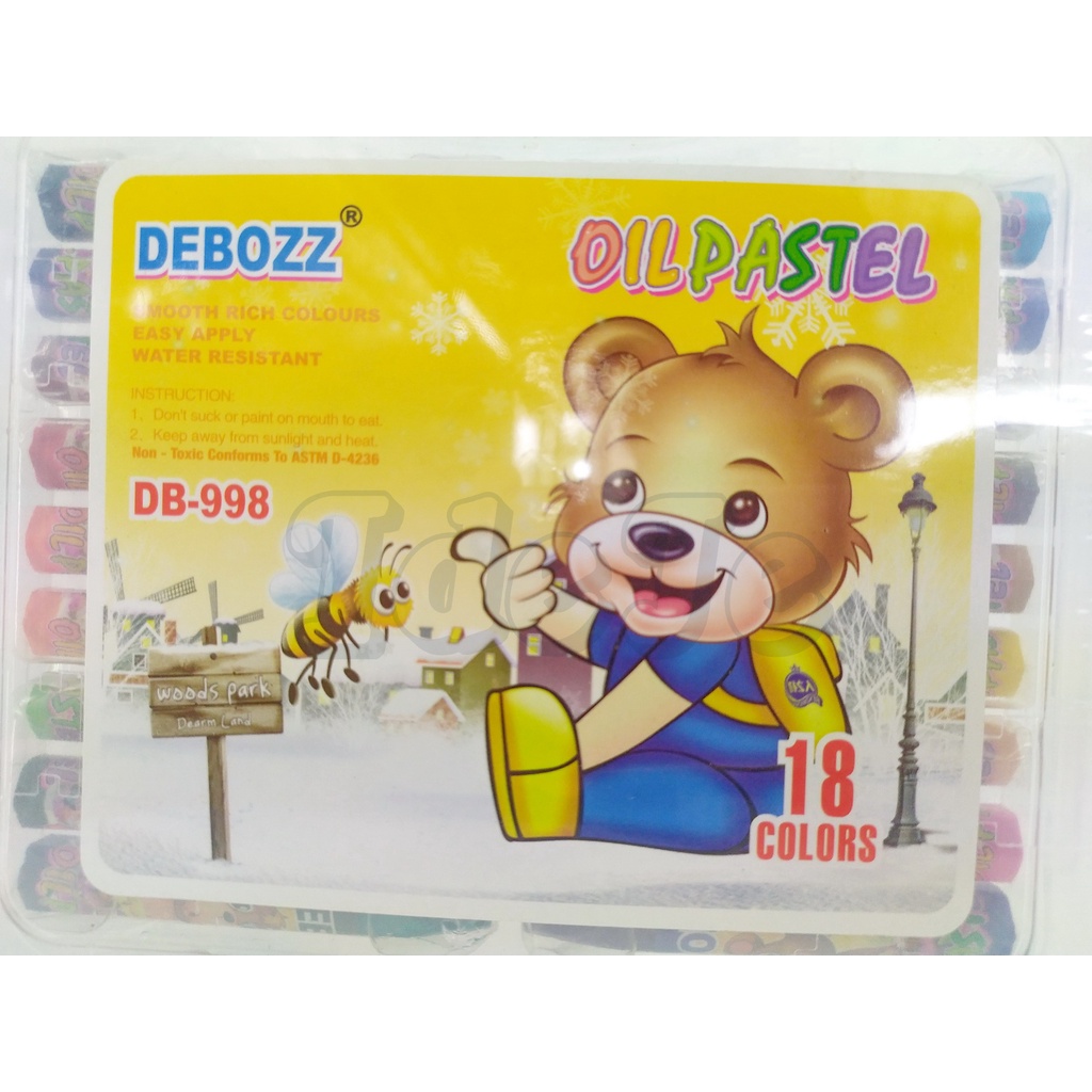 

CRAYON DEBOZZ ISI 18 WARNA