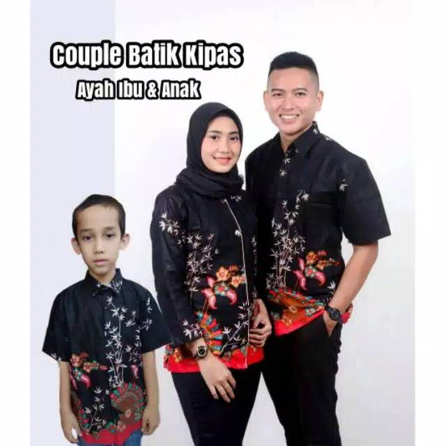 Baju batik couple keluarga baju atasan jumbo fashion wanita muslim modern baju kantor