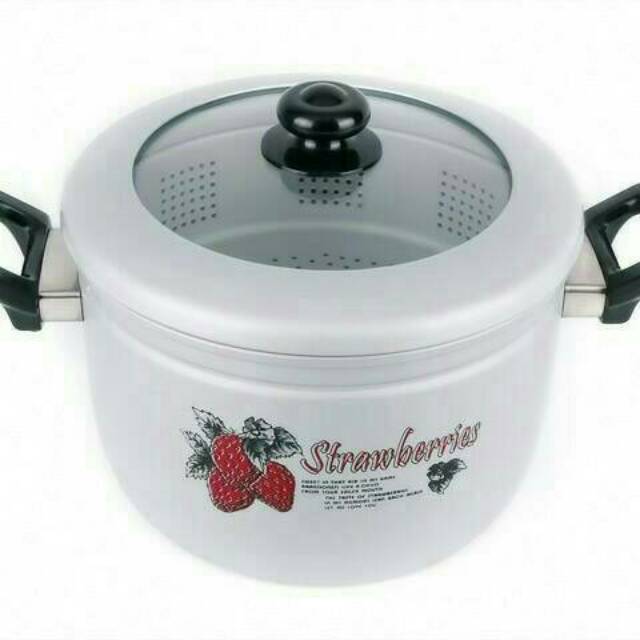 Steamer rice cooker maspion/panci pancaguna uk 24&26 cm
