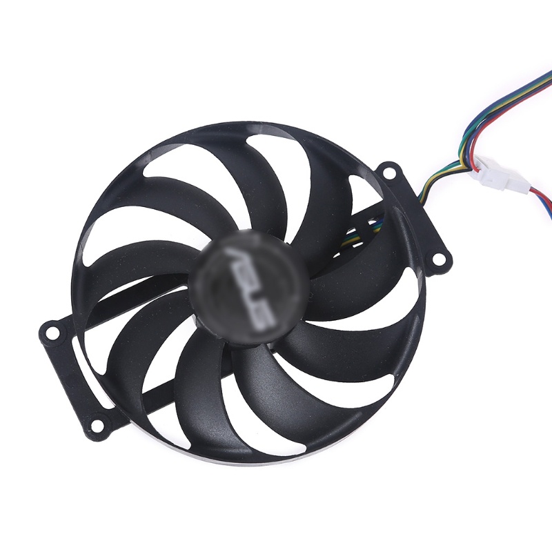 Bt 88mm/3.46in 4Pin 12V 0.5A Kipas Cooler T129215Su VGA Fan Graphics Card Cooling Fan Untuk -ASUS GTX1650 Ti/S 2070 Pendingin