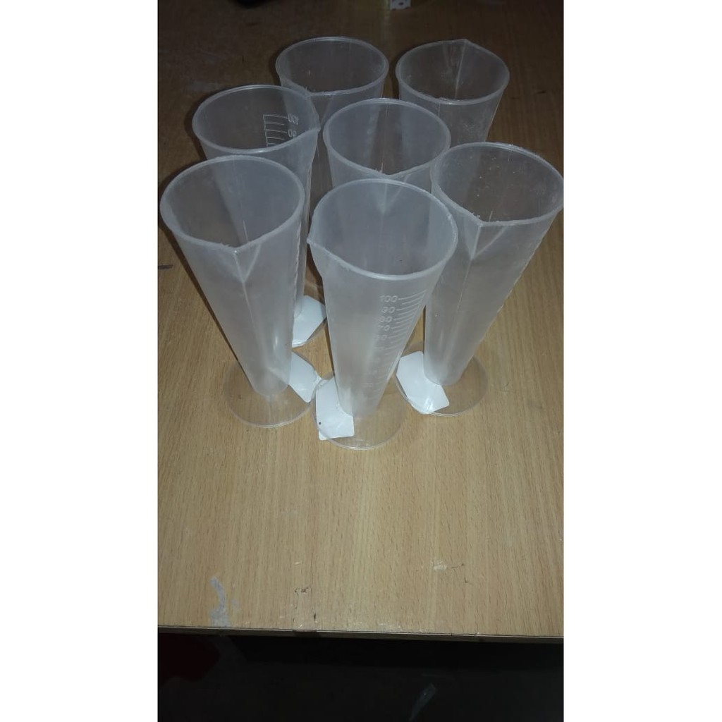 GELAS UKUR PLASTIK UKURAN 100ML
