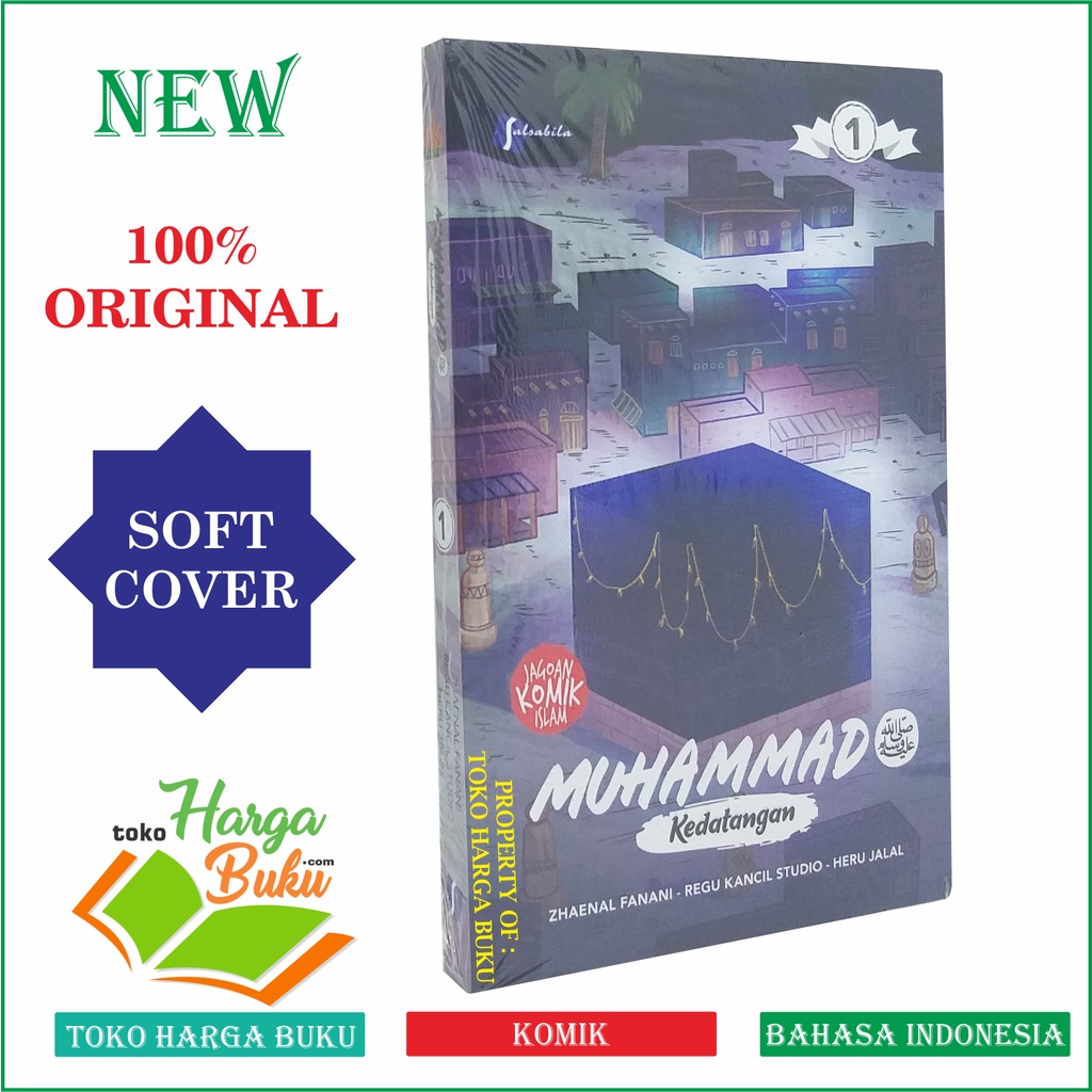 Foto Komik Muhammad Jilid 1 Kedatangan FULL COLOR Buku Anak SIrah Nabawiyah Kenabian Salsabila Pustaka Al-Kautsar