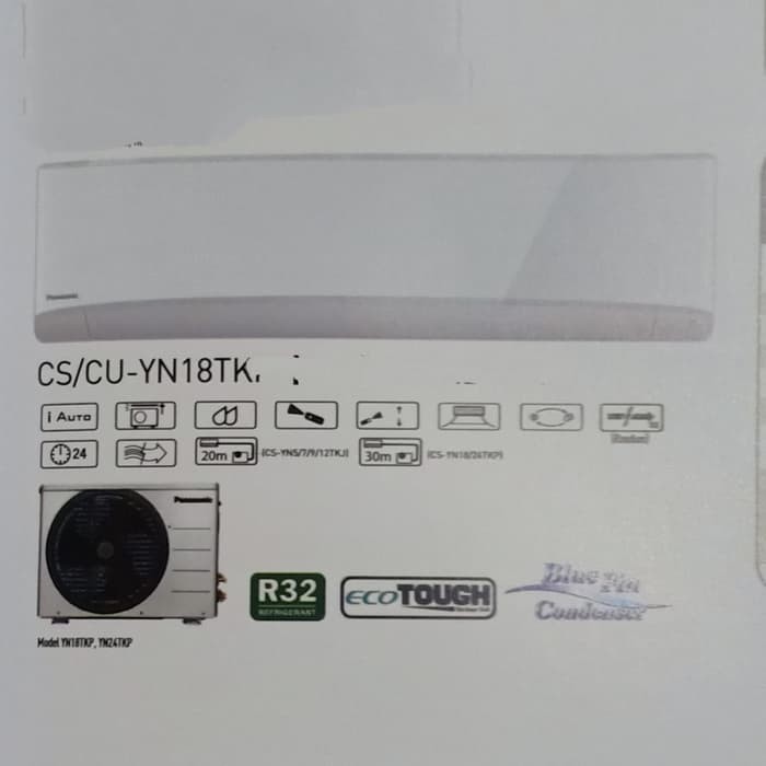 AC Panasonic CS-YN18 2 PK 2PK R32 Standard Non Inverter