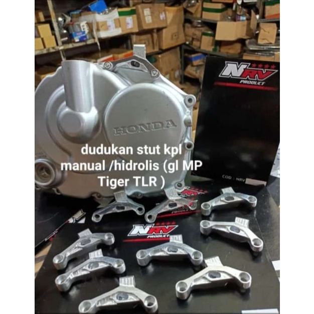 Dudukan stut kopling hidrolik asli full Cnc PNP semua motor