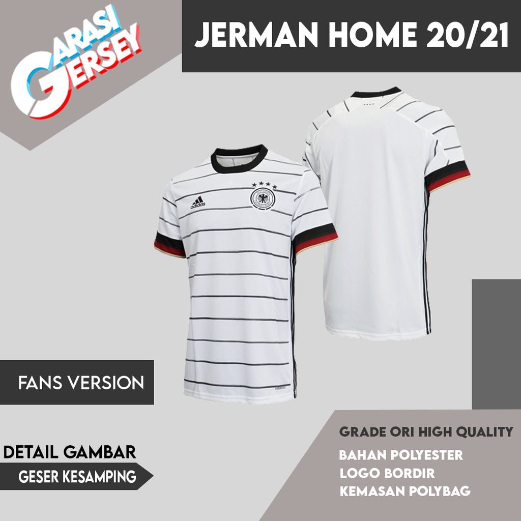 Jersey Jerman Home 2020 Euro Germany