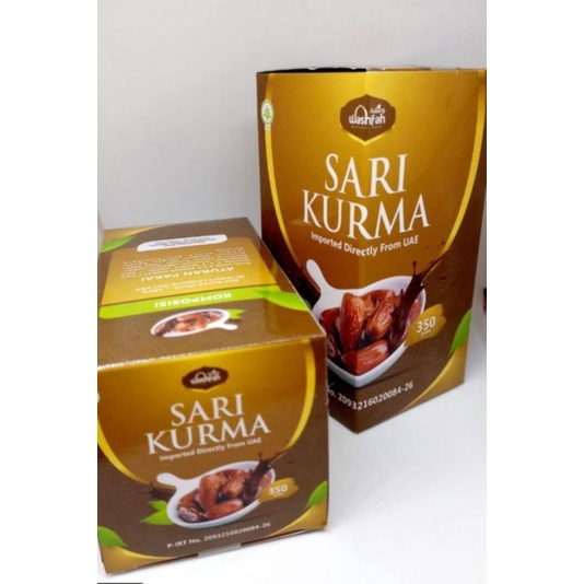 

Sari Kurma Washfah 350gr