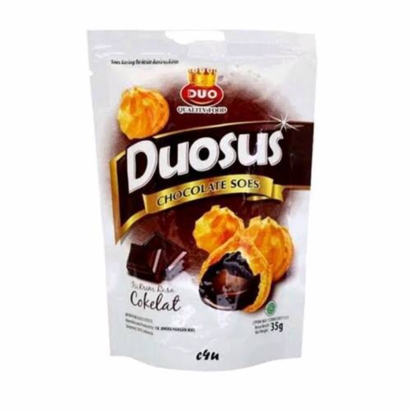 

Duosus Coklat 35 gr/Kue Sus/Duo Sus Cokelat 35 gr